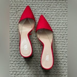 Zara Red Heels